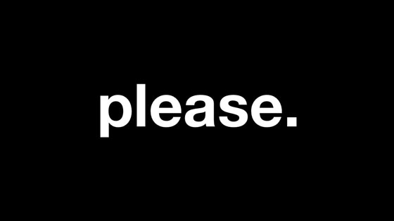 Please